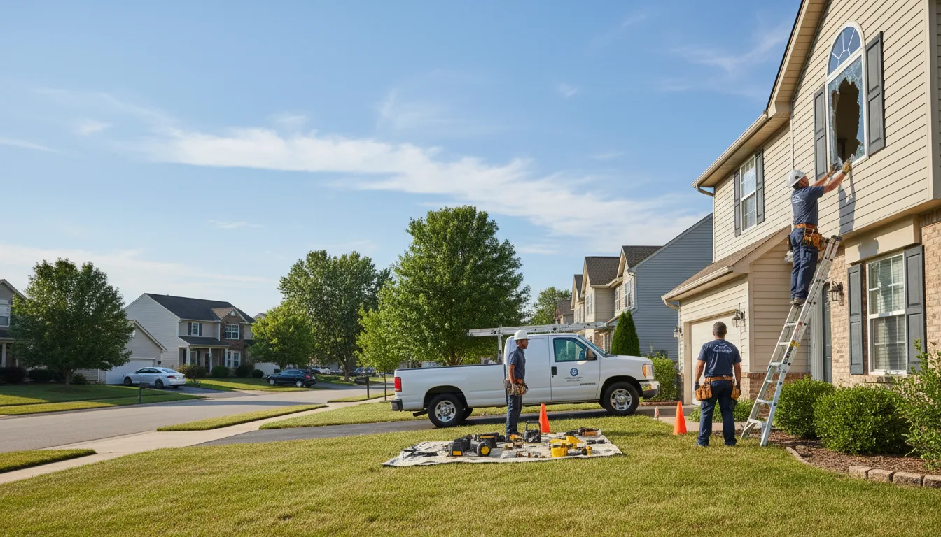 Expert window installer providing residential service in Heidrick, KY